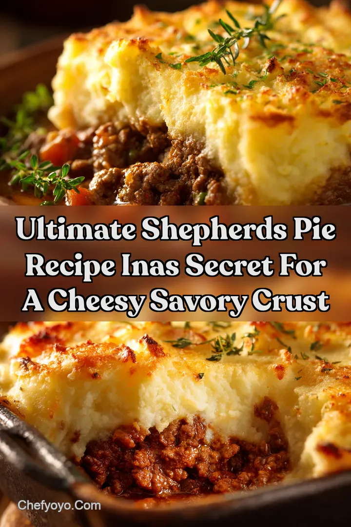 Ultimate Shepherds Pie Recipe Inas Secret for a Cheesy Savory Crust