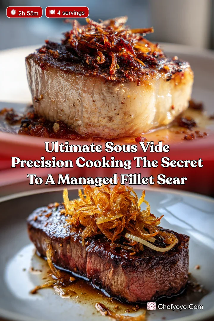 Ultimate Sous Vide Precision Cooking The Secret to a Managed Fillet Sear