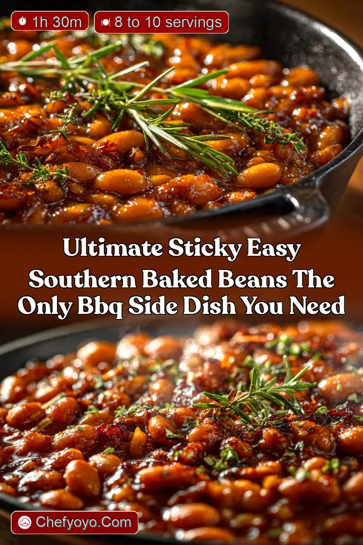 Ultimate Sticky Easy Southern Baked Beans The Only BBQ Side Dish You Need