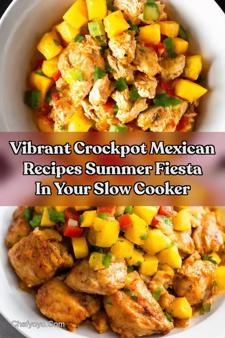Vibrant Crockpot Mexican Recipes Summer Fiesta In Your Slow Cooker