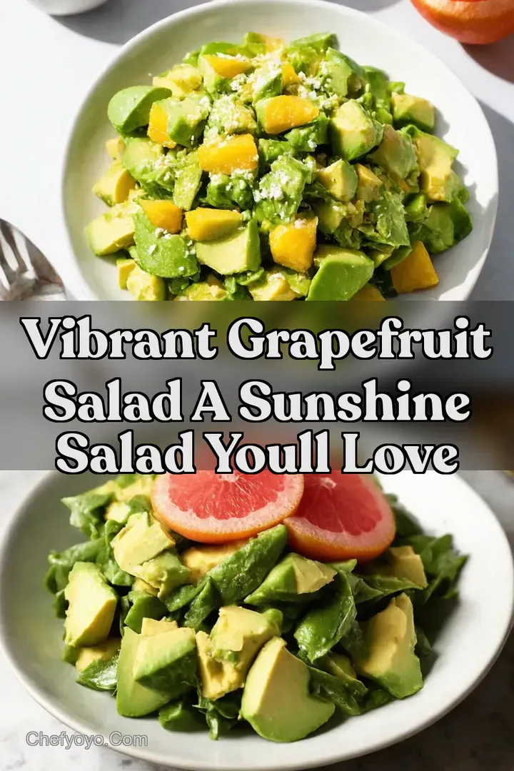 Vibrant Grapefruit Salad A Sunshine Salad Youll Love