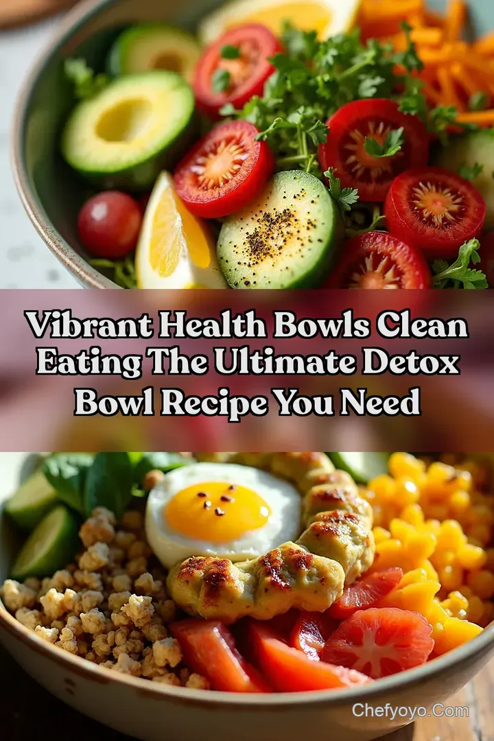 Vibrant Health Bowls Clean Eating The Ultimate Detox Bowl Recipe You Need