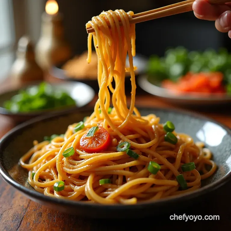 The 15Minute Whistlestop Lo Mein Speedy Satisfying Weeknight Noodles presentation