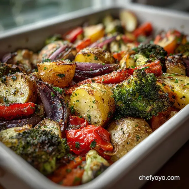 21 Day Daniel Fast Roasted Vegetables