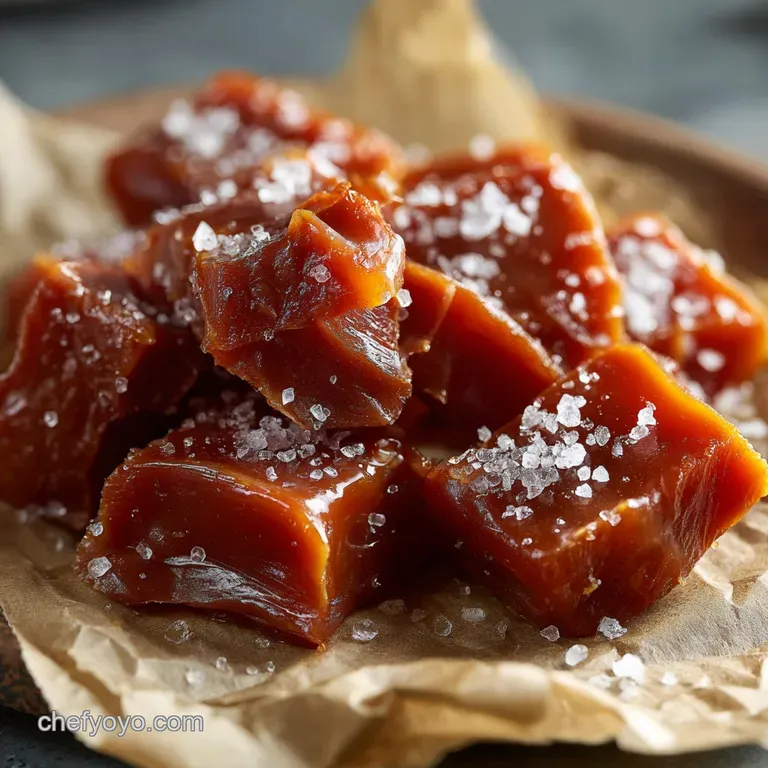 The Sixminute Bobs Your Uncle Microwave Sea Salt Caramels presentation