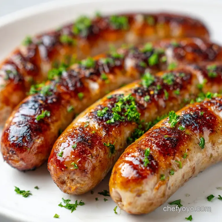 Bratwurst in Air Fryer: Crispy & Velvety