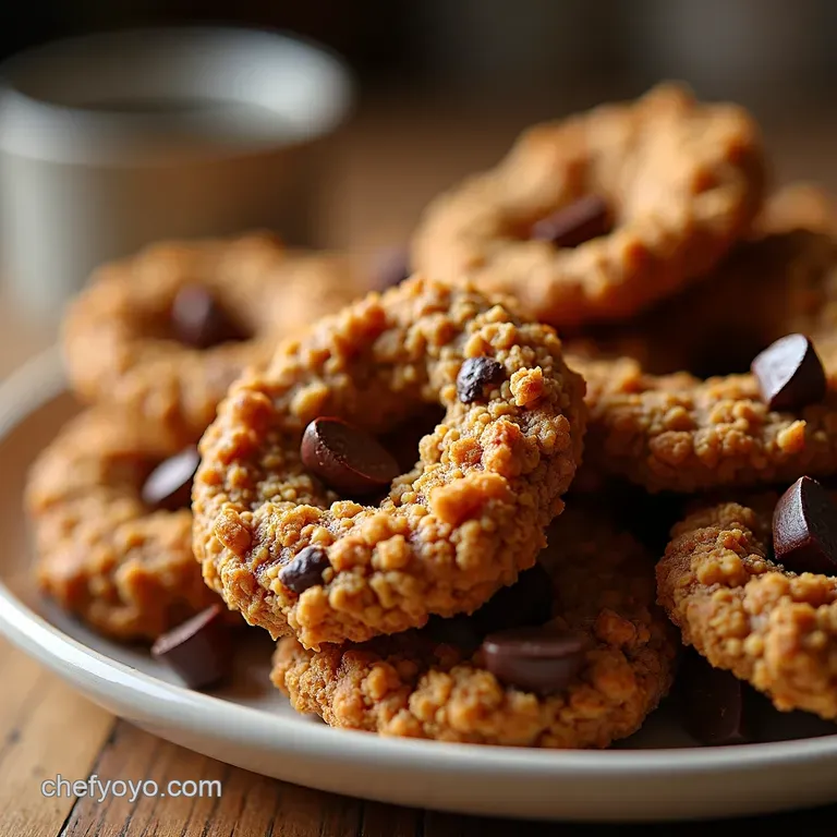 Air Fryer Chocolate Chunk Granola Faster Flakier Fudgier presentation