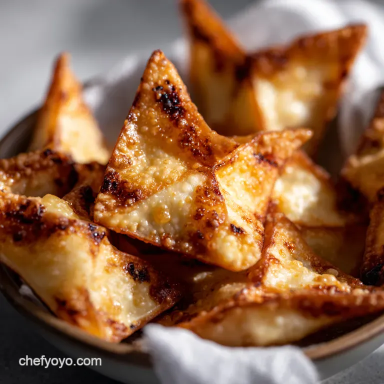 Air Fryer Crab Rangoon Crispy Creamy and Ready in Minutes
