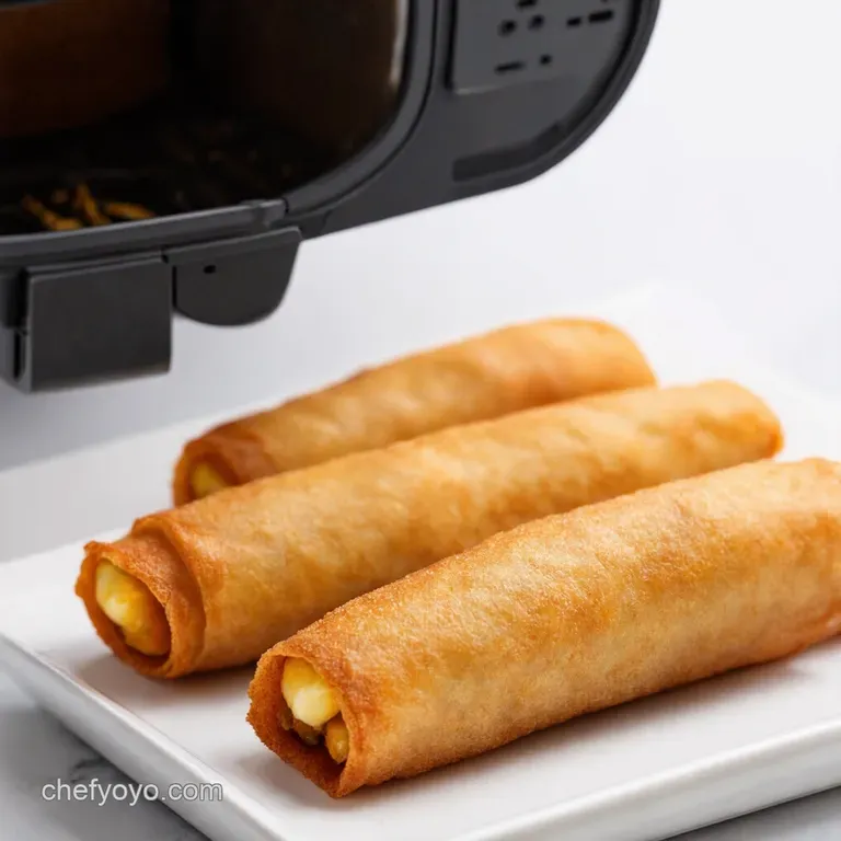 Air Fryer Crispy Egg Rolls A Healthier Take on a Classic