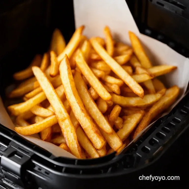 Air Fryer French Fry Perfection Crispy Golden and Guiltfree presentation