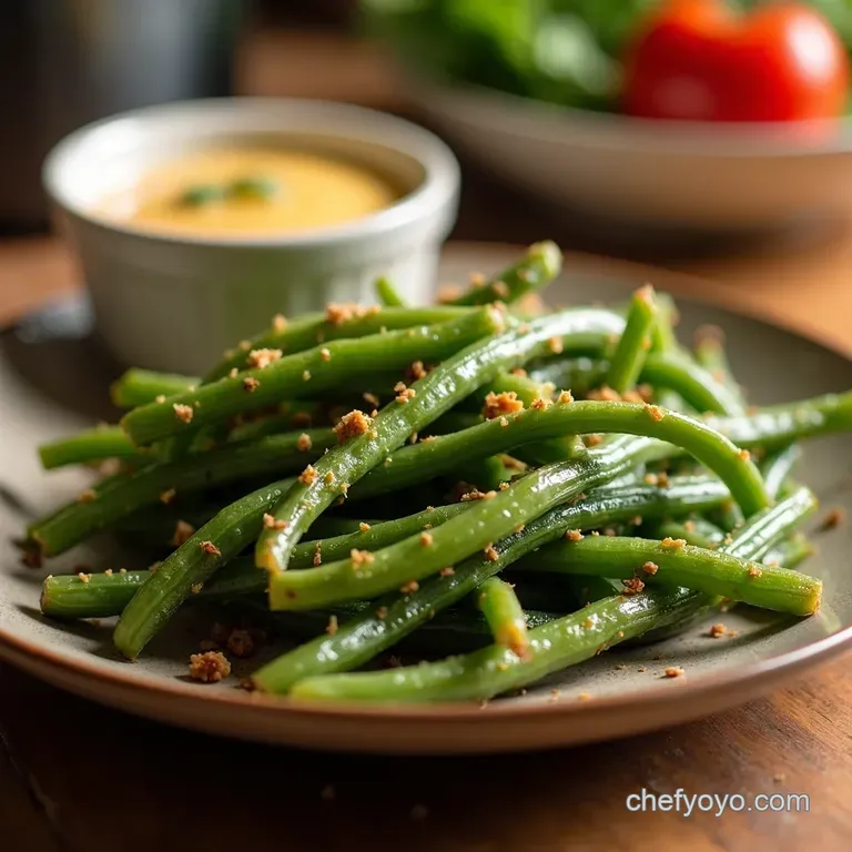 Air Fryer Green Beans Crispy Flavorpacked Perfection presentation