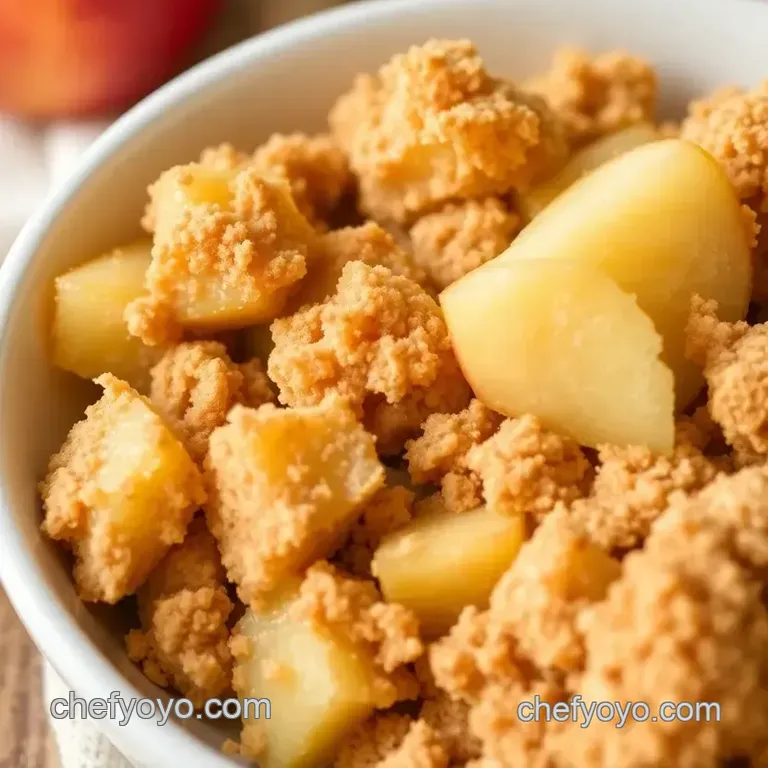 Apple Crumble Recipe for Baby: 5 Easy Steps to a Delicious Dessert! presentation