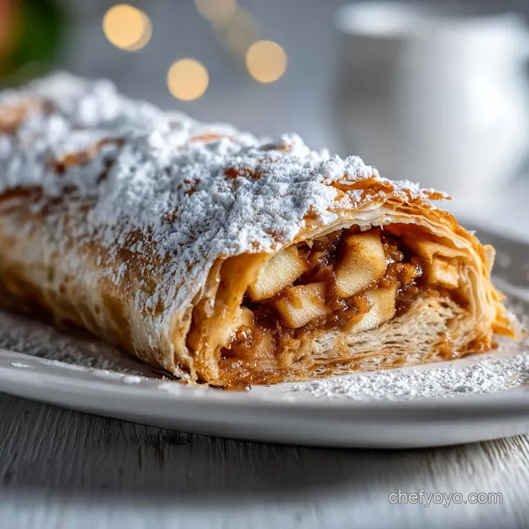 Apple Strudel Recipe: Rustic Baked