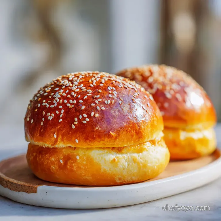 Artisanal Burger Bun Recipe