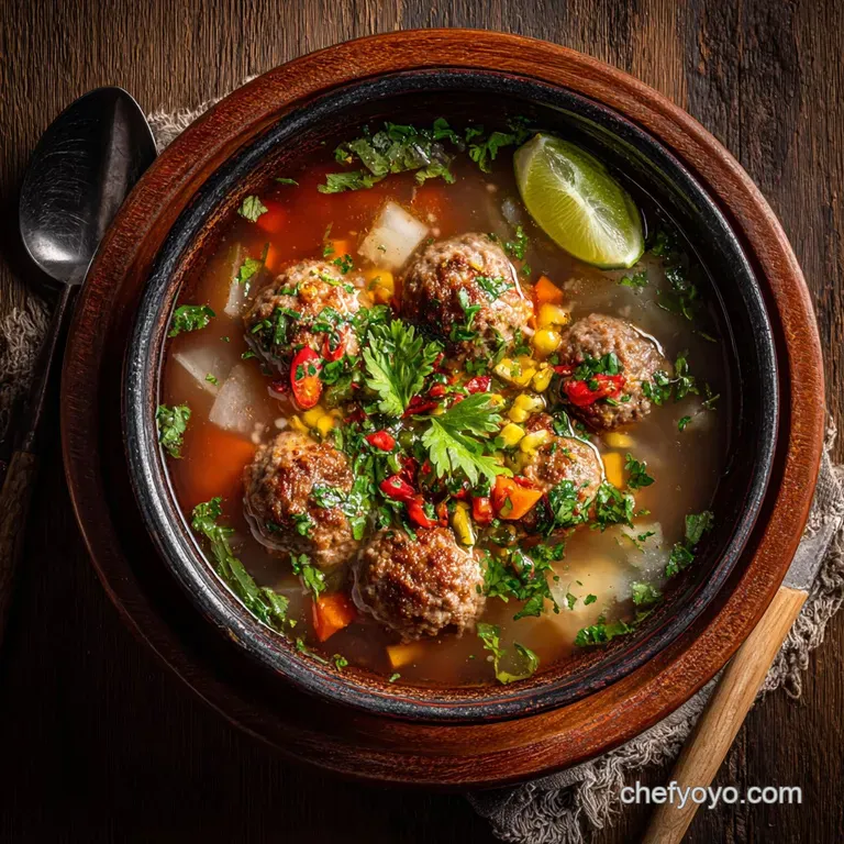 Hearty Mexican Meatball Soup Albondigas Comfort in a Bowl