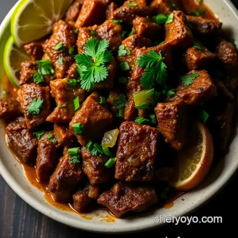 Authentic Marinated Carne Asada: A Mexican Grill Classic presentation