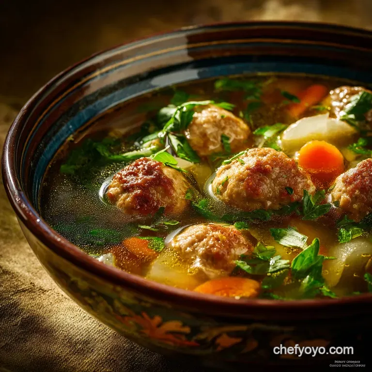 The Ultimate Mexican Comfort Hearty Albondigas Soup Caldo de Albóndigas
