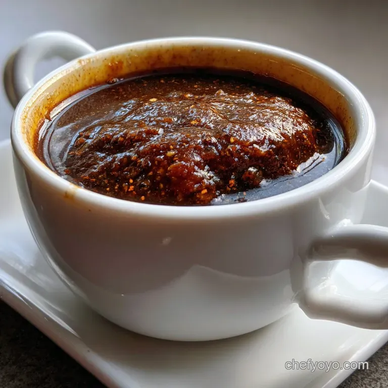 Au Jus: the Essential Pan Drippings Gravy for Prime Rib presentation