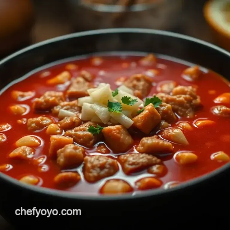 My Family&#039 s Favorite Receta Pozole Rojo: Hearty Red Chili Stew