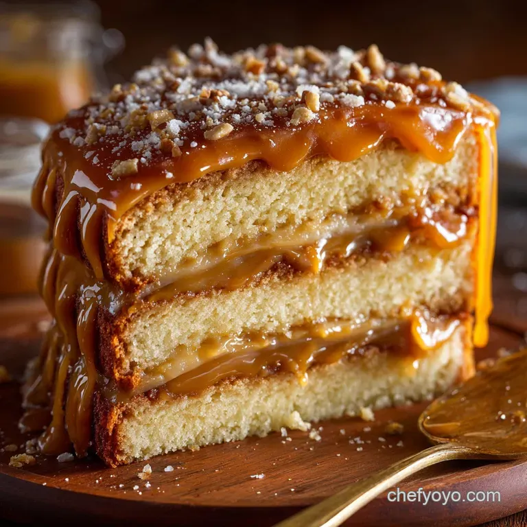 Southern Caramel Cake The Real Deal Layer Cake with Cooked Caramel Icing