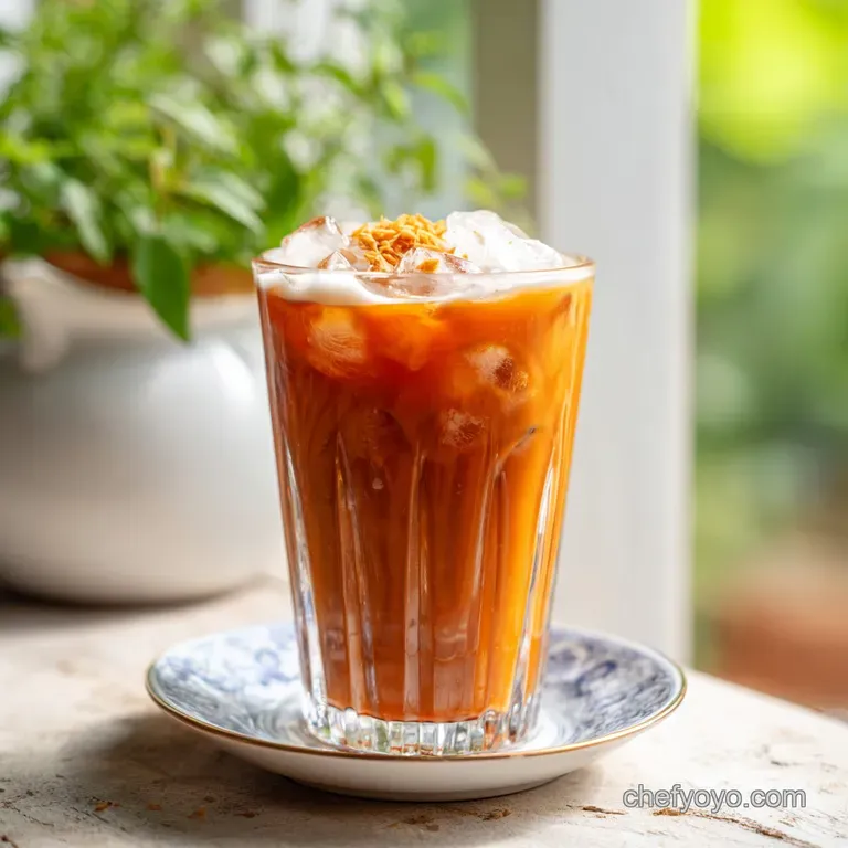 Authentic Thai Tea: Silky and Creamy