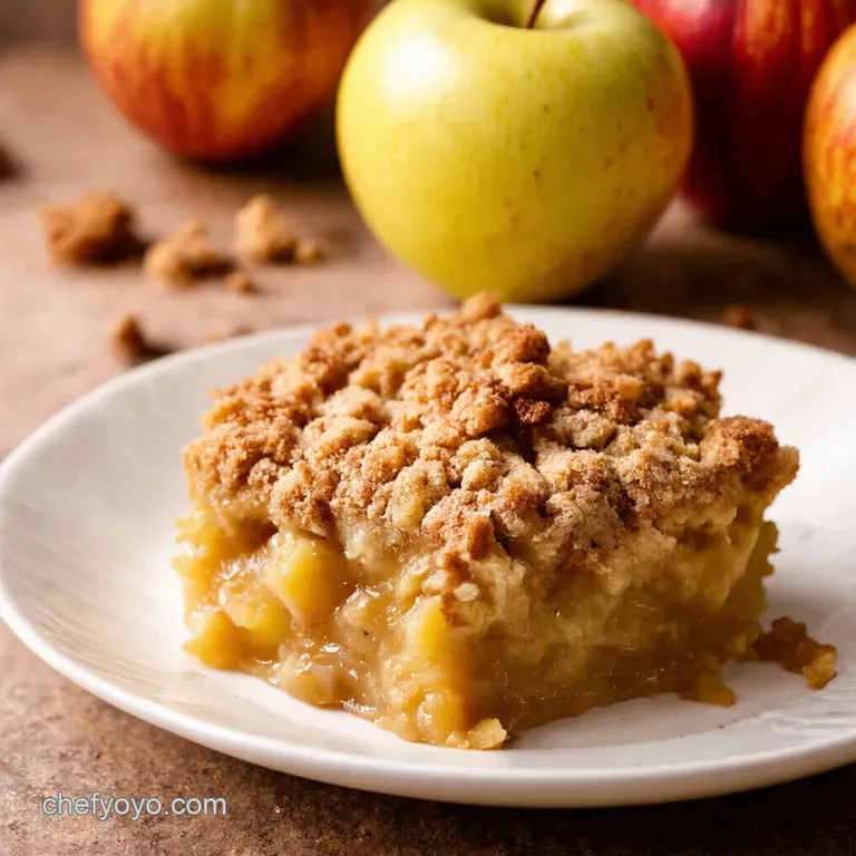 Autumn Spiced Apple Crumble a Proper Bit of Comfort presentation