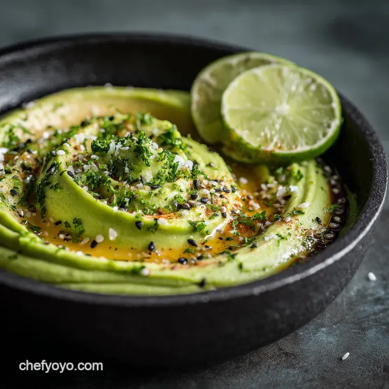 Avocado Lime Hummus Creamy Zesty Dip Ready in 10 Minutes