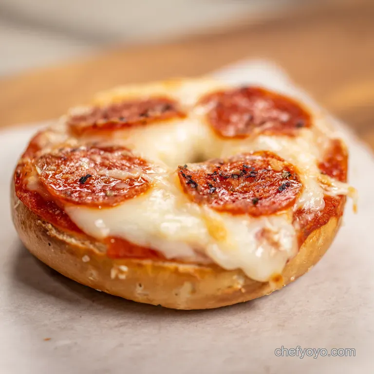 Bagel Bites All Grown Up The Ultimate Pizza Bagel