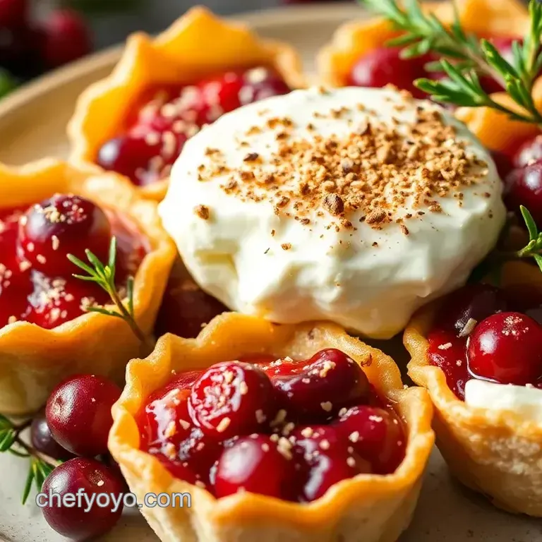 Baked Goat Cheese with Festive Cranberry Compote