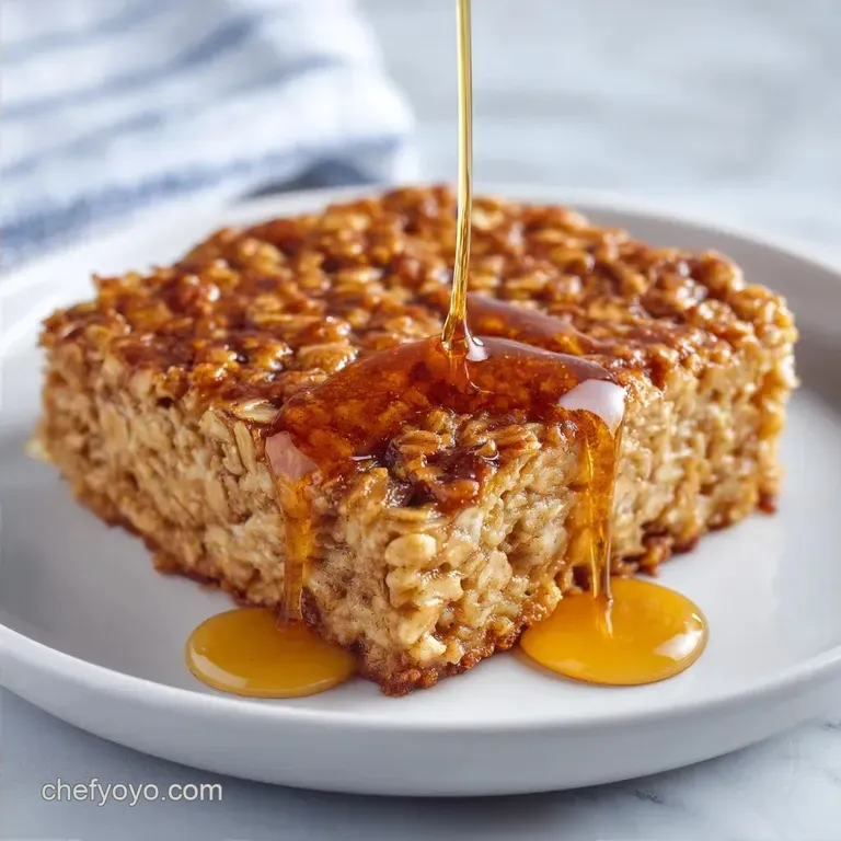 Baked Gluten Free Oatmeal: Nutty and Jammy