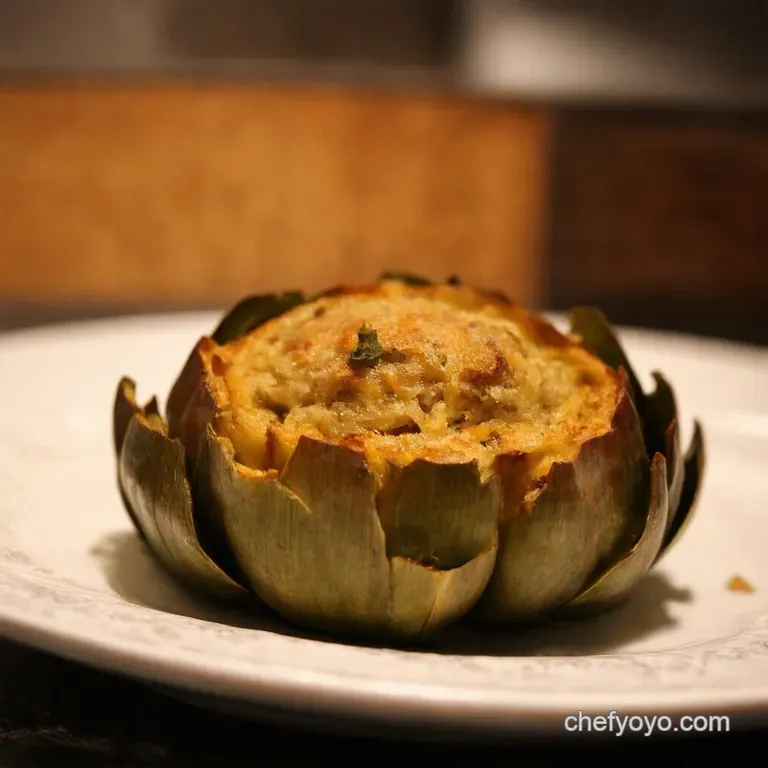 Baked Stuffed Artichokes Are the Side Dish That Issimply Divine presentation