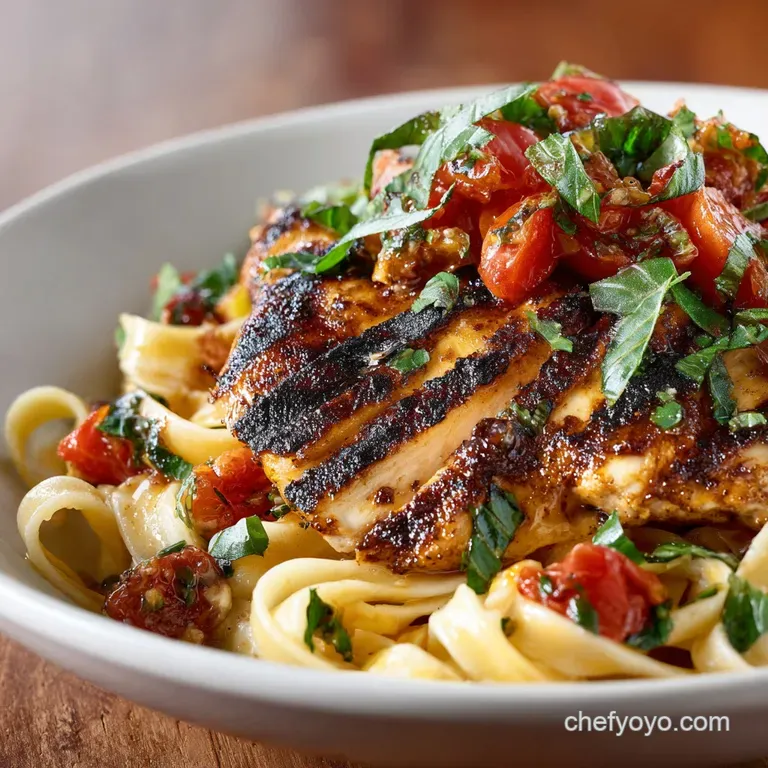 Tomato Basil Pasta with Balsamic Grilled Chicken: The Perfect Weeknight Dinner