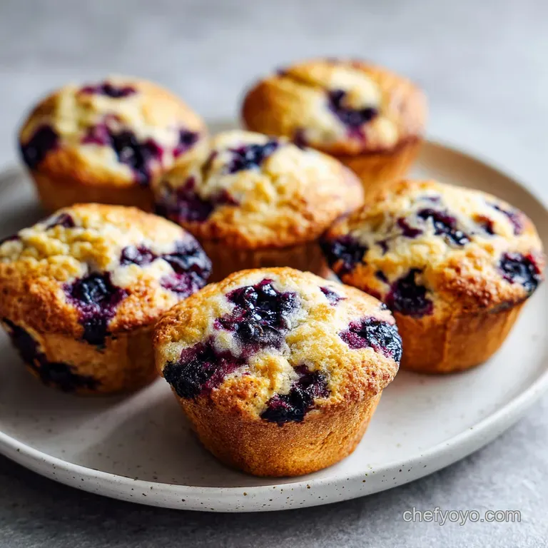 Best Blueberry Muffin Recipe: Moist Crumb