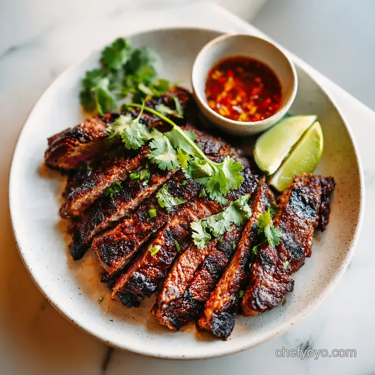 Carne Asada Marinade: Tender and Caramelized