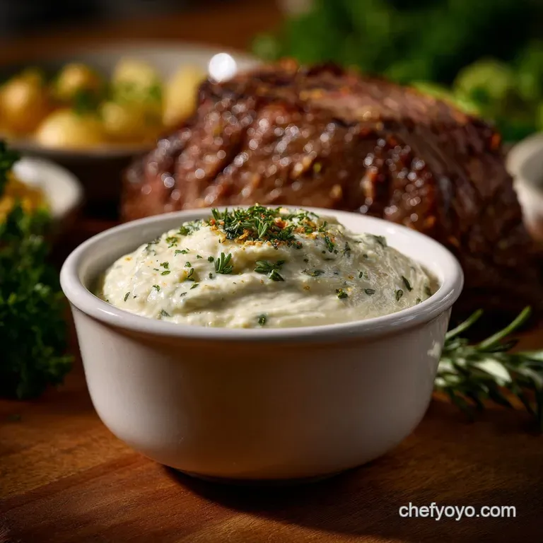 Master Horseradish Sauce for Prime Rib