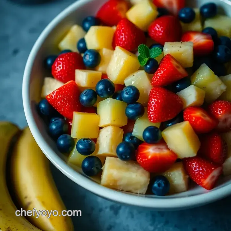 Better Than Sex Fruit Salad presentation