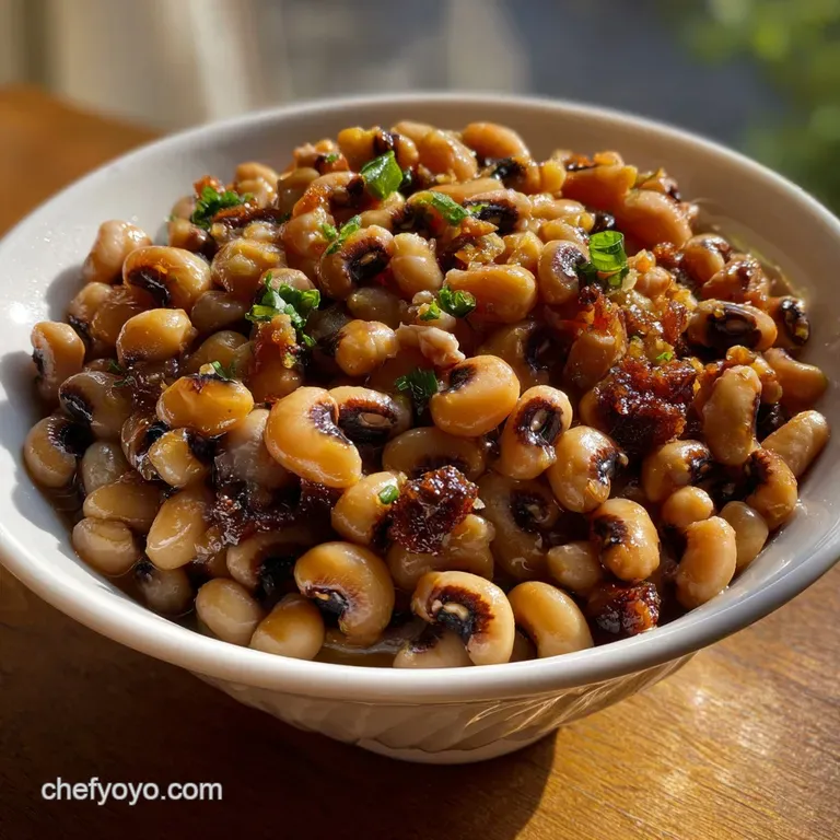 Black Eyed Peas: Velvety Fusion Dish