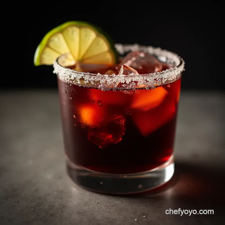 The Easy Black Margarita Recipe with Activated Charcoal