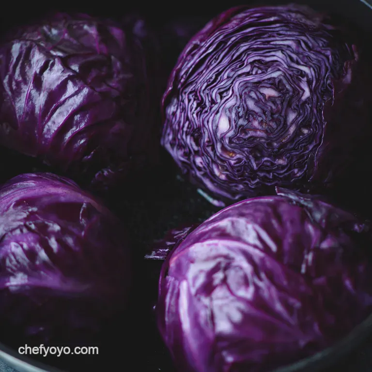 Braised Red Cabbage with Apples and Balsamic