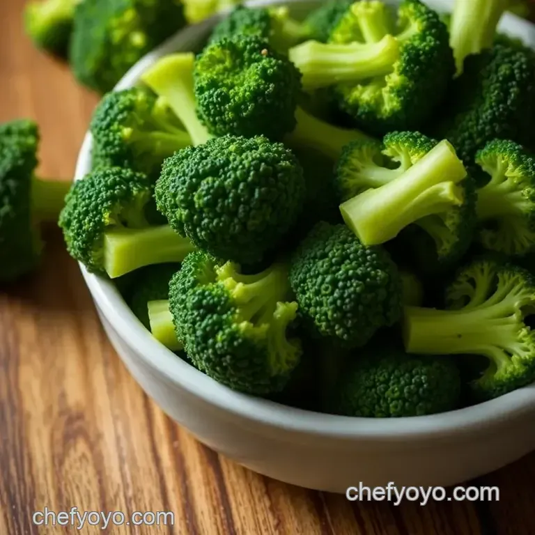 Broccoli Bliss: Perfectly Steamed and Delicious presentation