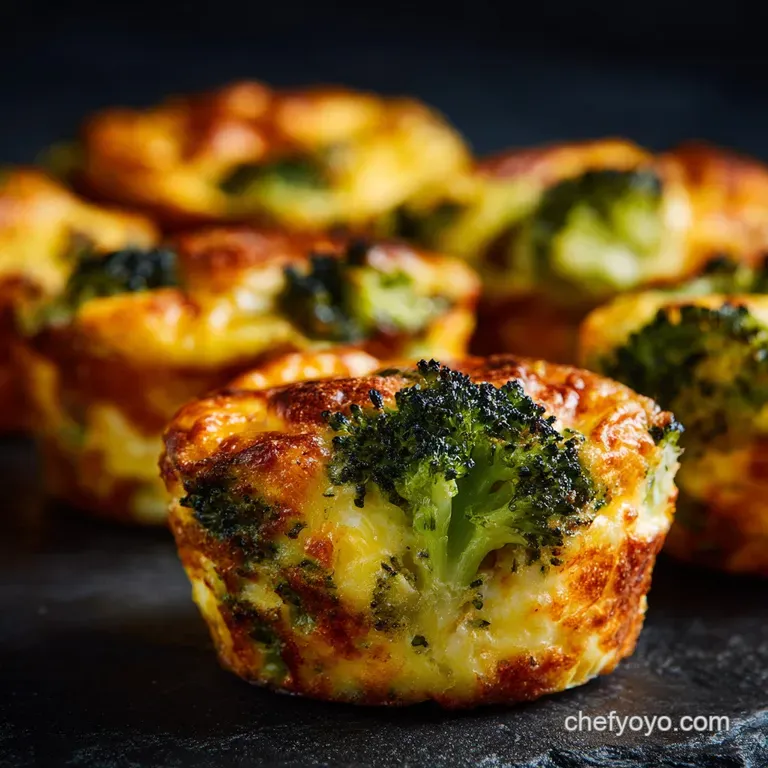 Broccoli and Cheese Egg Muffins: Creamy Foolproof and Perfect for Busy Mornings presentation