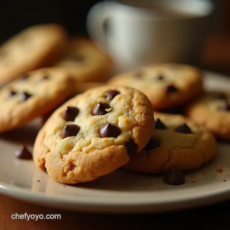 The Golden Standard Brown Butter Chocolate Chip Cookies presentation