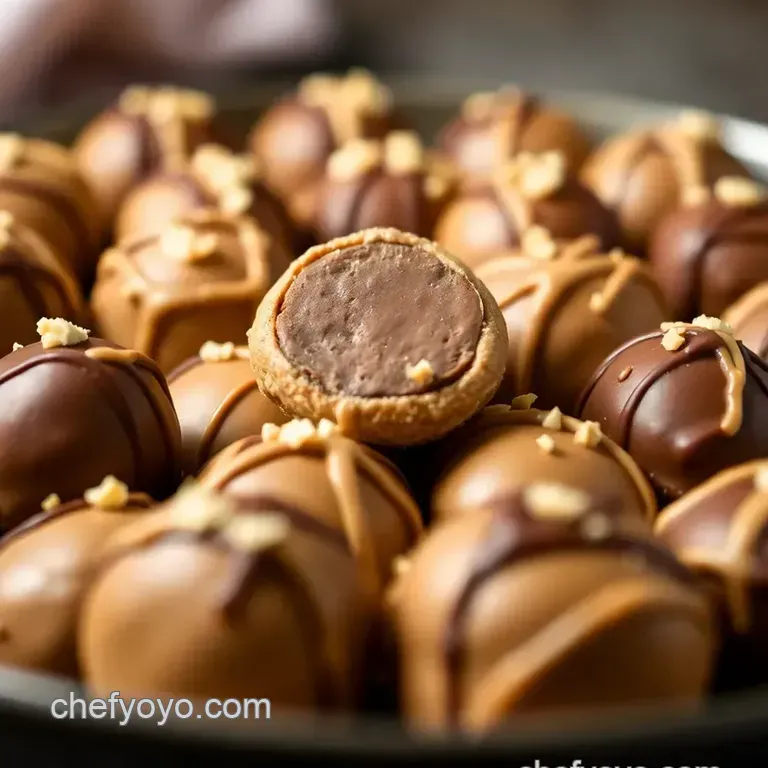 Buckeye Bliss: Classic Peanut Butter Balls presentation
