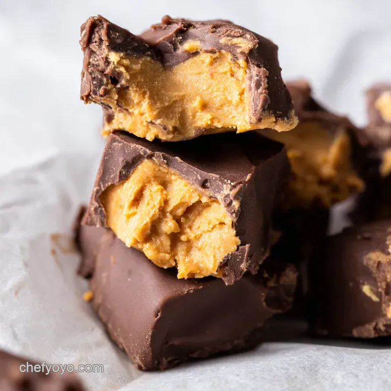 Buckeye Candies: Homemade Peanut Butter Chocolate Perfection presentation