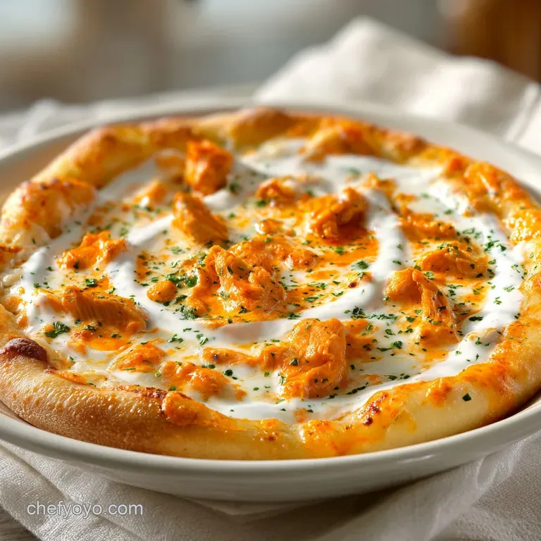 Buffalo Chicken Pizza: Crispy and Tangy