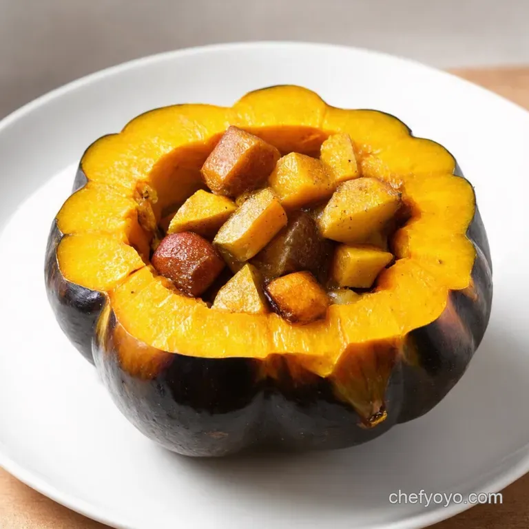 Buttery Bliss Baked Acorn Squash
