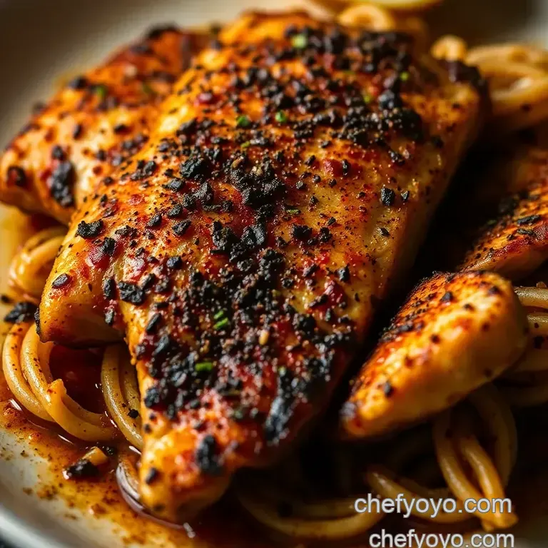 Cajun Blackened Catfish with Creamy Grits presentation