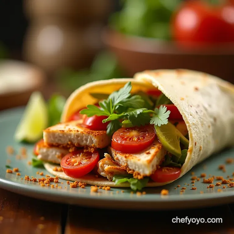 Sunshine on a Tortilla The Ultimate California Turkey Club Wraps presentation