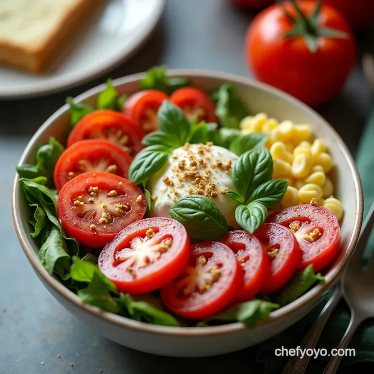 The No Fuss Caprese Cottage Cheese Bowl High Protein Italian Sunshine