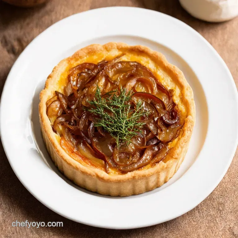 Caramelized Onion and Gruyère Tart A Savoury Delight